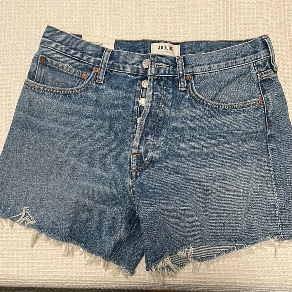 NWT Agolde Parker long short size 28 skywave